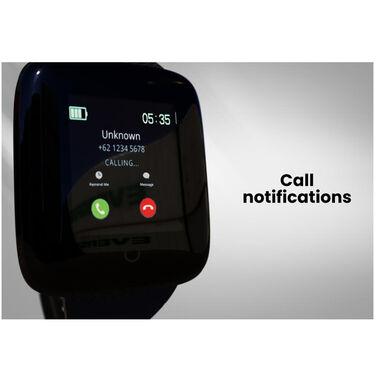 Smart Watch Calling Combo (Smart Watch + Free Bluetooth Earphones + Mobile Stand) (SW4)